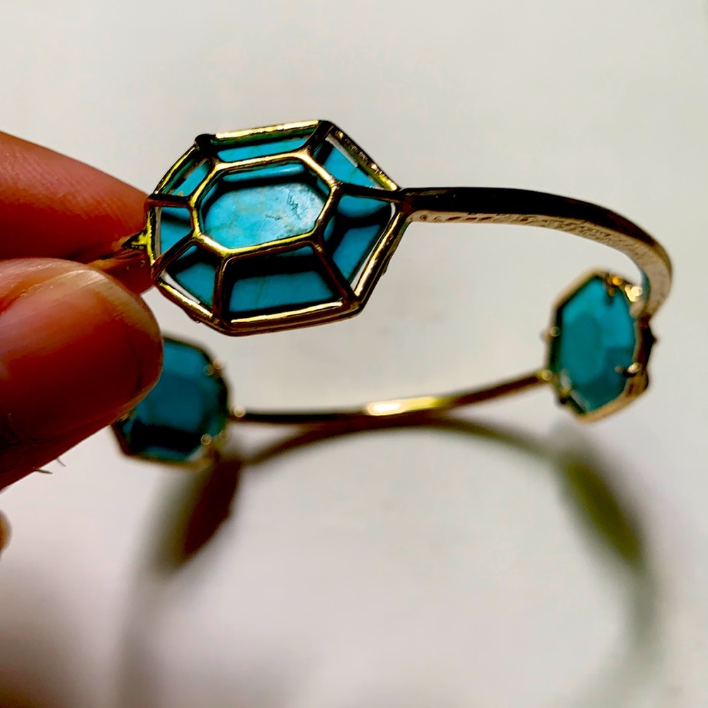 Kendra Scott Vintage Bangle Turquoise